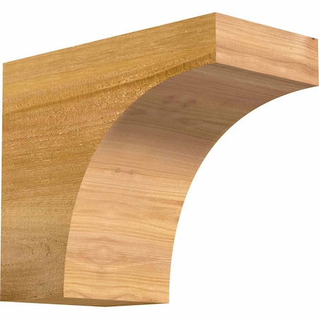 Ekena Millwork Huntington Rough Sawn Rafter Tail, Western Red Cedar, 6"W x 10"H x 12"L RFT06X10X12HUN00RWR